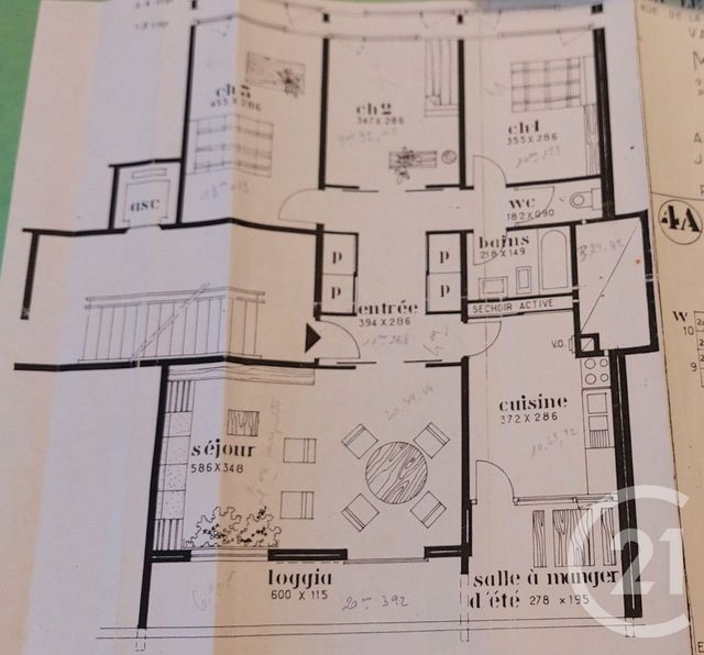 Appartement F4 à vendre - 4 pièces - 81.21 m2 - VAIRES SUR MARNE - 77 - ILE-DE-FRANCE - Century 21 Agence Du Val