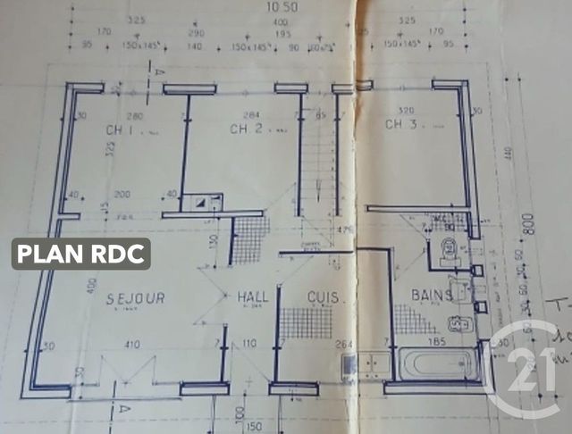 maison à vendre - 5 pièces - 68.8 m2 - CROISSY BEAUBOURG - 77 - ILE-DE-FRANCE - Century 21 Agence Du Val